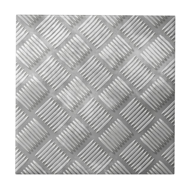 Carreau Plaque diamant métallique (Devant)