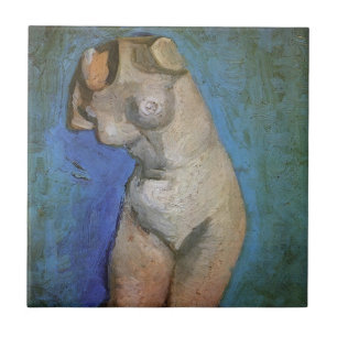 Carreau Plaster Statuette Femme Torso par Vincent van Gogh