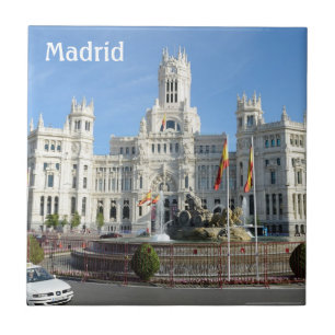 Carreau Plaza de Cibeles, tuile de Madrid