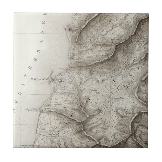 Carreau Pneu, Sidon, Israël (Devant)