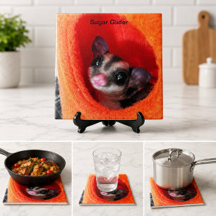Carreau Pochette de sommeil orange pour glider sucré migno