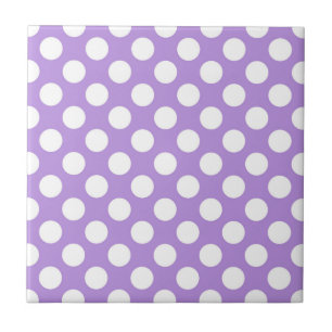Carreau Pois violets, Motif à points Polka, points, pointi