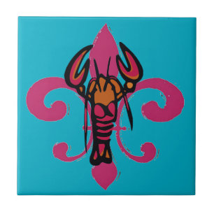 Carreau Poisson Fleur De Lis