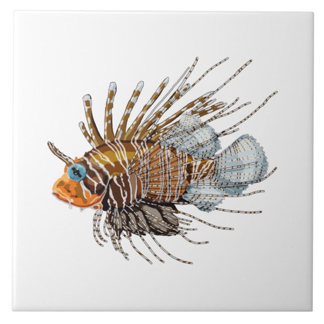 Carreau Poisson Lion (Devant)