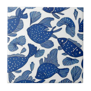 Carreau Poisson marin