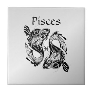 Carreau Poisson Symbole et signe Zodiac Poisson