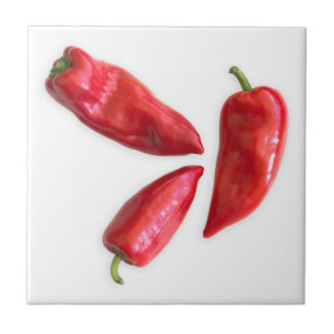 Carreau Poivron rouge