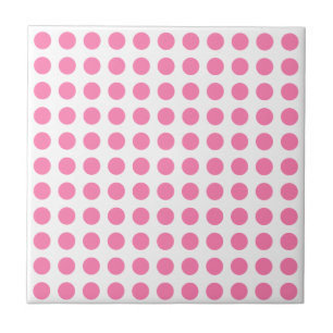 Carreau Pôle Rose Blanc Pointe Girl Carrelage en céramique