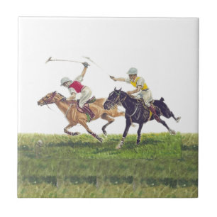 Carreau Polo Ponies