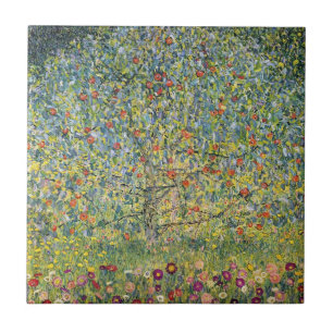 Carreau Pommier par Gustav Klimt, Art Nouveau Vintage