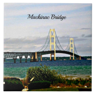Carreau Pont Mackinac, île Mackinac