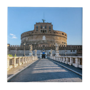 Carreau Ponte et Château Sant'Angelo - Rome, Italie