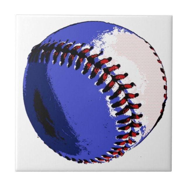 Carreau Pop Art Baseball (Devant)