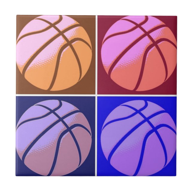 Carreau Pop Art Basket (Devant)