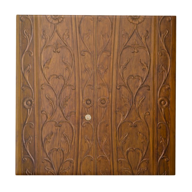 Carreau Porte en bois (Devant)