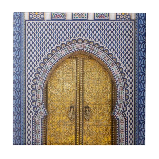 Carreau Portes Ornées Du Palais Du Roi (Devant)