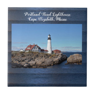 Carreau Portland Head Lighthouse Carrelage en céramique