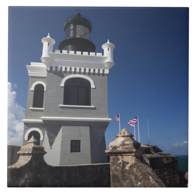 Carreau Porto Rico, San Juan, Old San Juan, El Morro (Devant)