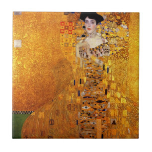 Carreau Portrait d'Adele Bloch-Bauer par Gustav Klimt