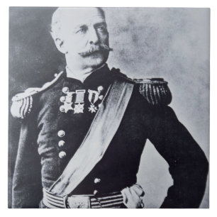 Carreau Portrait de brigadier général Nelson A. Miles (1