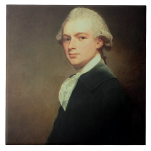 Carreau Portrait de Henry Russell (1751-1836) c.1783