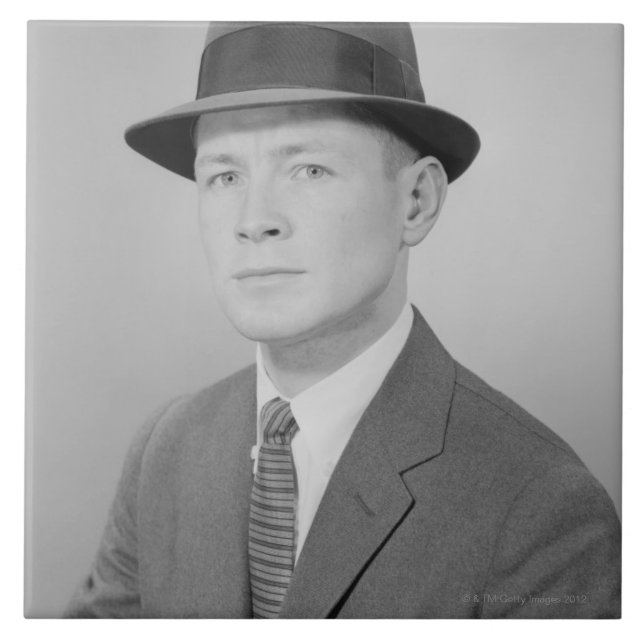 Carreau Portrait de l'homme (Devant)