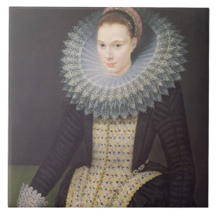 Carreau Portrait de Madame, 1613 (huile sur le panneau)