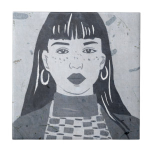 Carreau Portrait de nuit
