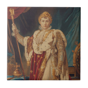 Carreau Portrait du napoléon I 1808-11