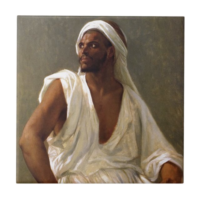 Carreau Portrait d'un Arabe (Devant)