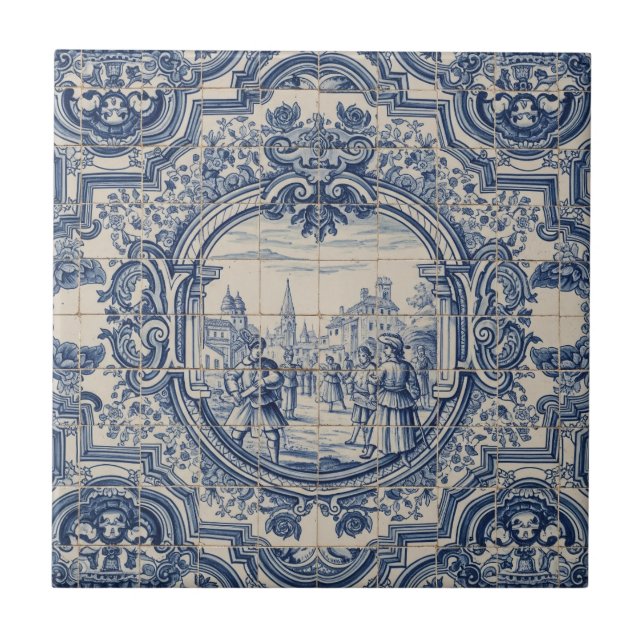 Carreau Portugal Azulejo (Devant)