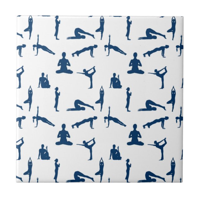 Carreau Poses de yoga (Devant)