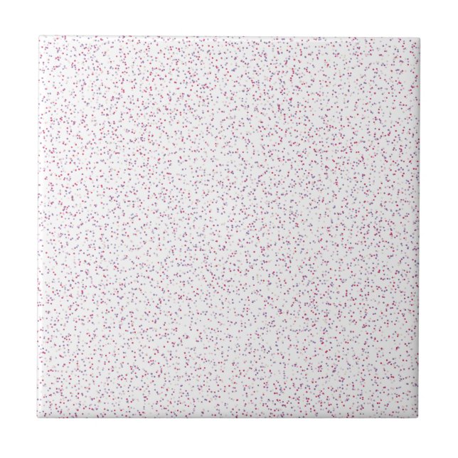 Carreau Pots de pois rose et violet doux au Berry (Devant)