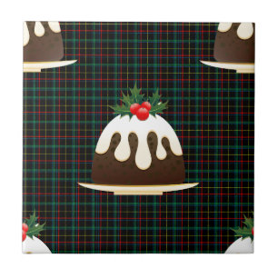 Carreau pouding de noël