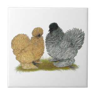 Carreau Poulets de grésillement
