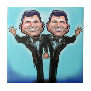 Carreau Poupées de gâteau Mariage gay