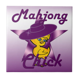 Carreau Poussin #9 de Mahjong