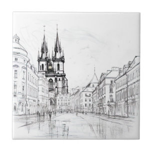 Carreau Prague vintage