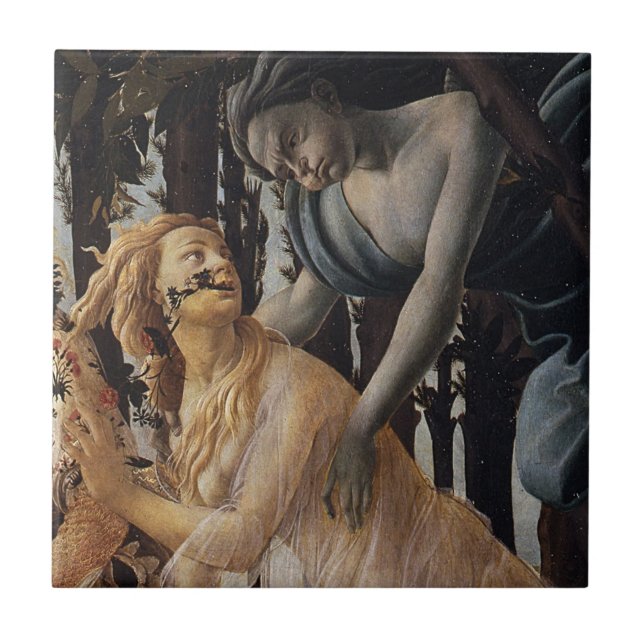Carreau Primavera, Chloris et Zephyrus, Sandro Botticelli (Devant)