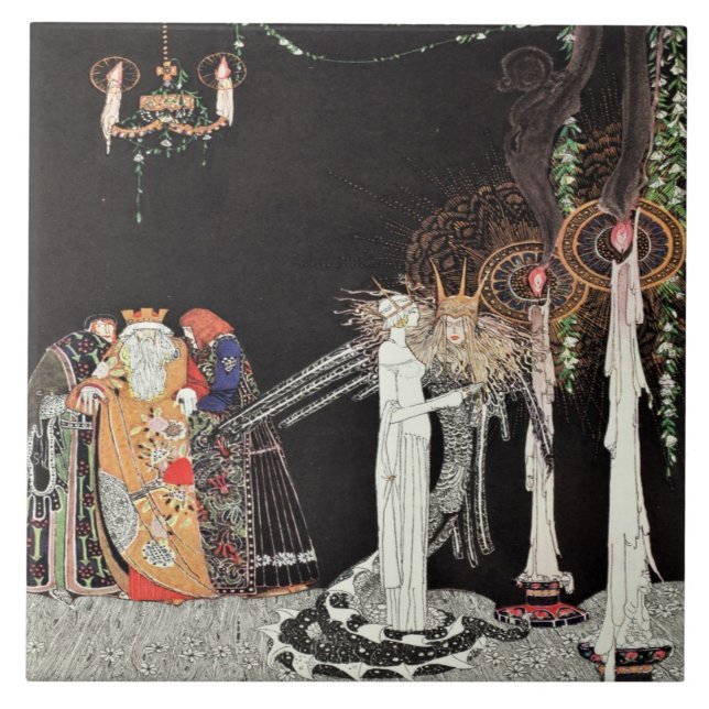 Carreau Prince Lindworm Fairytale Kay Nielson (Devant)