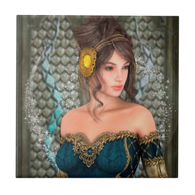 Carreau Princesse de conte de fées (Devant)