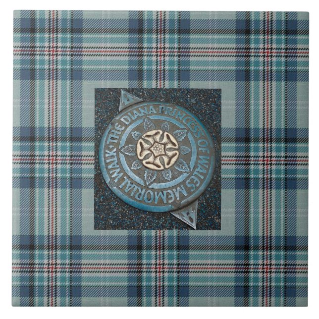 Carreau Princesse Diana Memorial Tartan