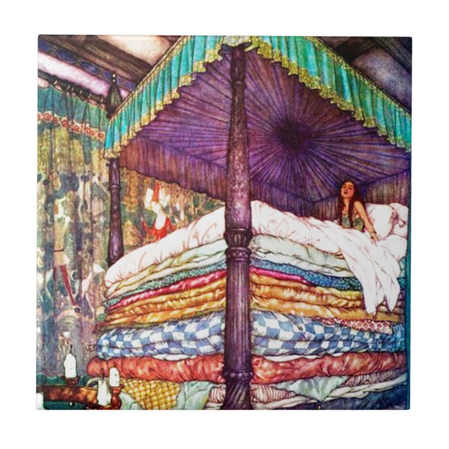 Carreau Princesse et Pea (Devant)