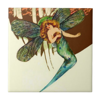 Carreau Princesse féerique vintage Butterfly Wings Accent