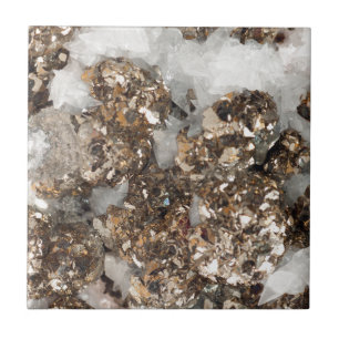 Carreau Pyrite et quartz