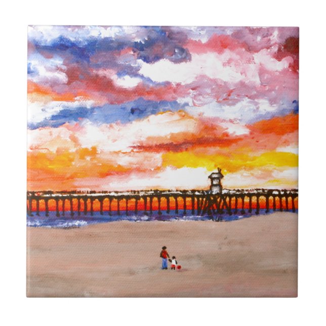 Carreau Quai Huntington Beach Pier 2 (Devant)