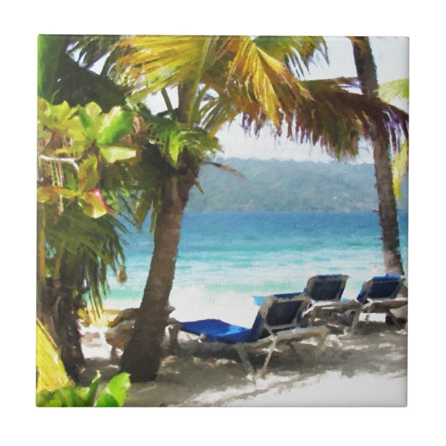 Carreau Quelque part dans le paradis (Devant)