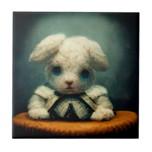 Carreau Rabbit triste