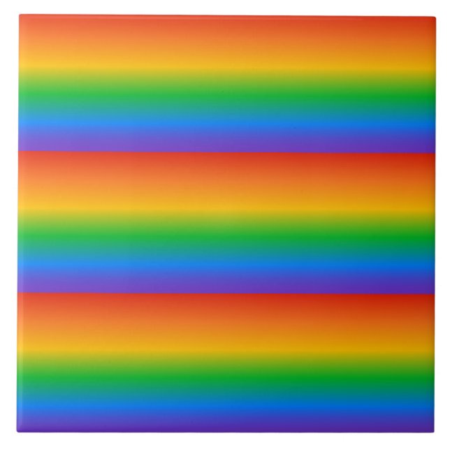 Carreau Rainbow gradient colors (Devant)