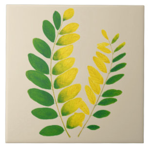 Carreau 'Rang De Basanti' sur un Carrelage en céramique (I